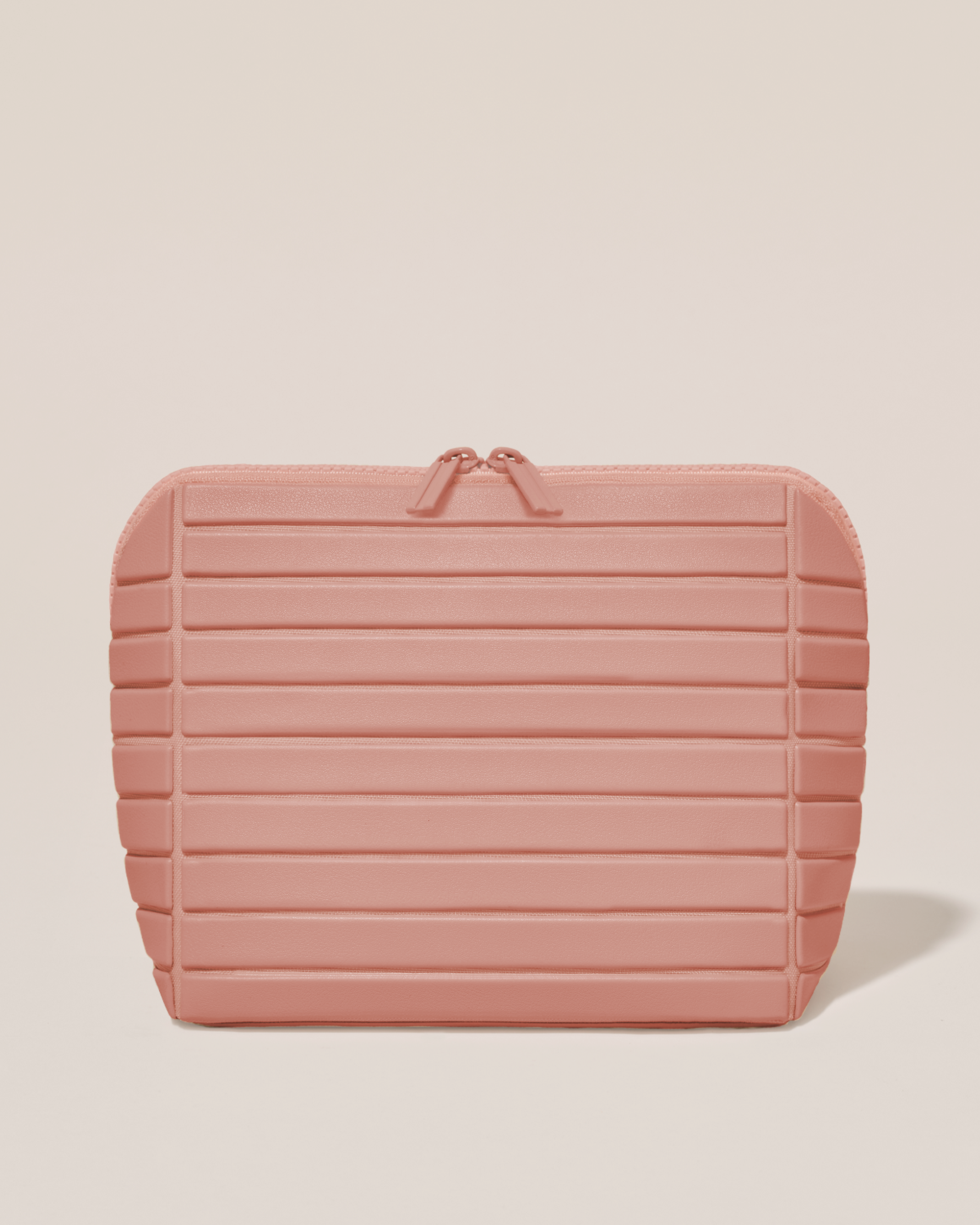 The Medium Blush Traveller - Fold-Down Makeup Bag