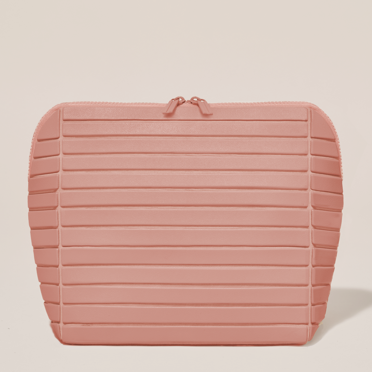 The Large Blush Traveller - Fold-Down Makeup Bag